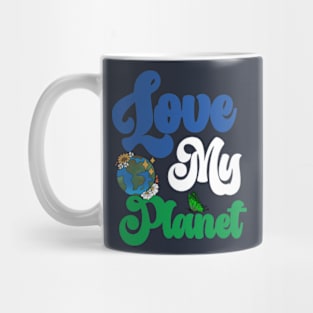 Love My Planet - Environmental Protection Earth Day Climate Mug